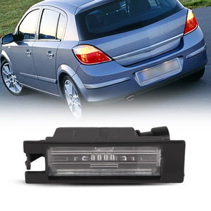 ไฟส่องป้ายทะเบียนรถยนต์ Pareo สำหรับ Vauxhall Opel Astra H 2004 2009 ABS อะไหล่ทดแทนใหม่ - Product Image 2
