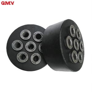 Système d'ancrage rond en fonte certifiée CE, dispositif pour les poignées, tête d'ancrage en cale, acier dans un câble en béton - Product Image 1