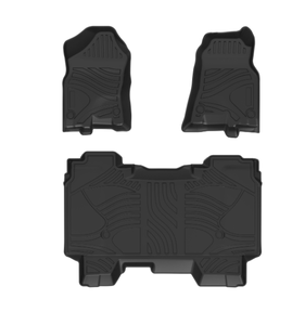 Jourm - Tapetes de Piso TPE para Dodge RAM <span class=keywords><strong>1500</strong></span> (4 Puertas) Modelos 2019-2024 (Vehículo Internacional, Sin Gabinete) Modelos LHD - Product Image 1