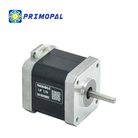 Motor Stepper Primopal Baru Nema 17 2 Warna Hitam 2 Fase Model 42BYGH48 untuk Printer 3D