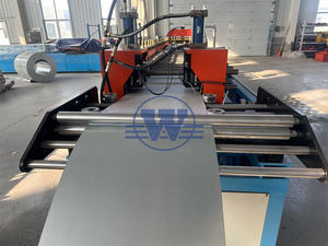 Rouleau vertical de rayonnage à palettes d'usine formant la machine de production d'étagère de présentation de supermarché - Product Image 3