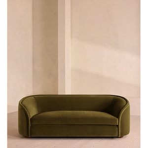 High Quality Modern Luxury Indoor Home Furniture <strong>Wood</strong> <strong>Frame</strong> Velvet Couch Living Room <strong>Sofas</strong> - Product Image 2