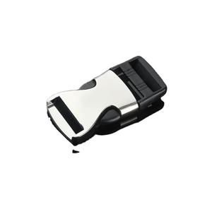 Boucle à double ardillon en métal Jiuyuan noire réglable pour ceinture de sac, collection Printemps 2022 - Product Image 4