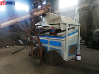 HenanMining Trockenluft-Schütteltisch Goldseparator mit Motorlager, 380V, 1000kg/h Kapazität, tragbar, für alluviales Feingold und Zinn, Schwerkrafttrennung
