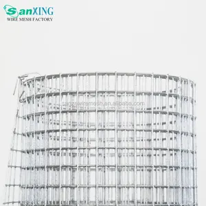 Popüler yüksek kaliteli donanım bez özelleştirilmiş boyutu galvanizli tel tel örgü rulosu için çit/kafesleri