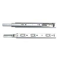 Glissières télescopiques robustes JVSIN à fermeture amortie pour tiroirs de cuisine et rails de table coulissante pour salle à manger et extérieur