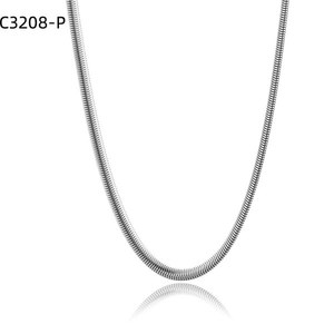 Collier chaîne serpent Amy Amy en argent 925, style classique pour femme, à porter au quotidien - Product Image 2