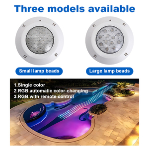 Fenlin PLP001 Lumière LED RGB sous-marine IP68 étanche 300 mm de diamètre 12V murale pour piscines enterrées/<span class=keywords><strong>hors</strong></span> <span class=keywords><strong>sol</strong></span> - Product Image 4