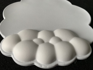 Nube reposamuñecas <span class=keywords><strong>teclado</strong></span> nube reposamuñecas ratón, escritorio nube muñequera almohadilla base antideslizante, nube reposamuñecas - Product Image 5