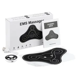Mini Massager Spiernekstimulator 8 Modi 18 Intensiteit Draadloze Ems Stimulatie Lichaam Afslankende Buikspier Sporter