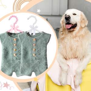 Perchas de Plástico con Cuentas de Perlas Blancas para Ropa, Ideales para Abrigos y Pantalones, Listas para Enviar al por Mayor - Product Image 2