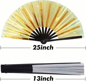 Wholesale Custom Printed Logo Folding Wedding Bamboo Hand Fan Hand Held Crafted Bamboo Product - Product Image 2