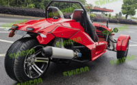 Trike Ztr à essence 3 roues ATV 350cc moto tout-terrain course Go Cart Quad Bike
