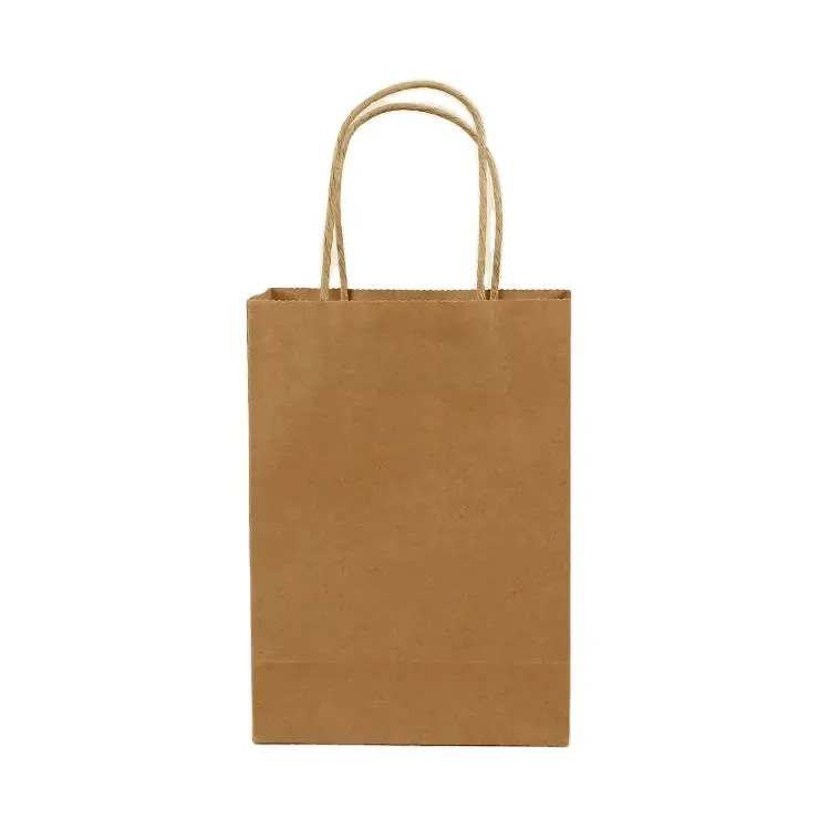 卸売食品グレードの紙袋サンドイッチホットドッグフルーツ野菜包装茶色または白クラフト紙袋高品質