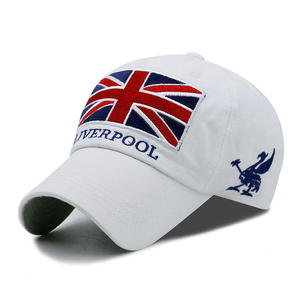 Fashionable Cool <strong>Hats</strong> British <strong>UK</strong> Country Embroidered Baseball Caps Outdoor Duckbill Trucker Caps for <strong>Men</strong> and Women - Product Image 2