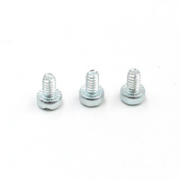 Vis à tête cylindrique Torx à fente Trilock en acier inoxydable ou en acier au carbone, zinguées blanches, mini, personnalisées DIN7500CE IATF16949