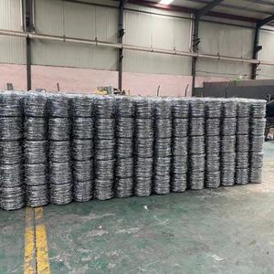 Alambre de púas galvanizado moderno de 50 kg, calibre 10, precio 1100, Hebei, precio diferente, Dubai - Product Image 5