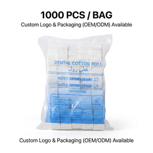 สำลีม้วนสำหรับทันตกรรมคุณภาพพรีเมียม 100% ผ้าฝ้ายแท้ ซึมซับดีเยี่ยม สำหรับคลินิกทันตกรรมและศัลยกรรมช่องปาก - Product Image 2