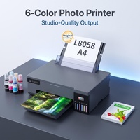 Nouvelle arrivée, imprimante DTF à plat EcoTank A4 L8050 6 couleurs, imprimante à jet d'encre, Impresora De Sublimation compatible avec l'imprimante Epson L3358