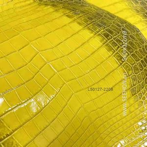 ที่ใส่กุญแจหนังจระเข้ไนล์ฝรั่งเศสหรูหราพร้อมการไล่ระดับสีหินธรรมชาติ - Product Image 6