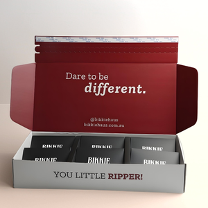 Caja de correo de galletas con inserto de papel Caja de embalaje de galletas de impresión de doble cara con tira de rasgado para embalaje de alimentos - Product Image 3