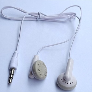 Auriculares desechables blancos, los más baratos, para autobús o avión, regalo escolar, uso único - Product Image 6