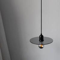 Lampe murale minimaliste nordique simple, design de bar, comptoir, entrée, chevet, lumière de luxe en verre LED 220V, garantie 1 an