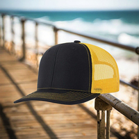 AZOV 112FP Topi Bisbol Melengkung Mikro Tahan Matahari dan Bernapas untuk Musim Semi/Musim Panas Topi Jaring 5 Bagian Topi Trucker 112 Pria dan Wanita