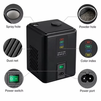 Machine à Effet Étincelles Froides Mini 350W, Fontaine à Étincelles Froides à Hauteur Réglable, Double Tension Certifiée CE RoHS pour Mariages, Fêtes et Scènes