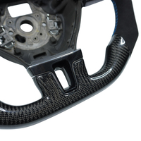 Volant de voiture en fibre de carbone personnalisé pour VW Volkswagen Jetta Passat CC Golf MK6