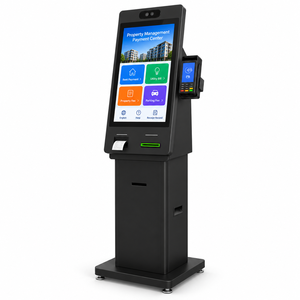 Kiosque de <span class=keywords><strong>paiement</strong></span> pour la gestion immobilière avec lecteur de cartes, <span class=keywords><strong>paiement</strong></span> par QR code et imprimante de reçus pour les frais de location et les factures d'utilisations. - Product Image 1