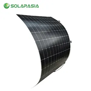 SUNMAN薄膜柔性可卷曲100W 200W 430W 520W非晶硅薄膜430w太阳能电池板