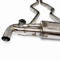 Échappement Performance Valvetronic Catback en Acier Inoxydable 304 pour BMW M340i XDrive G20 M440i G22 2019-2025 avec Contrôle Électronique des Soupapes