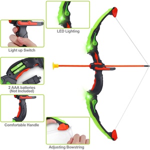 Dạ Quang bắn cung bắn súng mục tiêu trò chơi trẻ em thể thao đào tạo đồ chơi mục tiêu bắn súng LED Đèn Flash cung và mũi tên bắn cung cung đồ chơi - Product Image 3