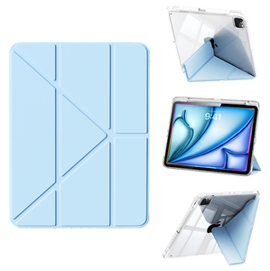 Nouvelle <span class=keywords><strong>coque</strong></span> pour <span class=keywords><strong>iPad</strong></span> 5e/6e génération <span class=keywords><strong>Air</strong></span> 1/<span class=keywords><strong>2</strong></span> 9,7 pouces, 2024, haute qualité, transparente, en polycarbonate, <span class=keywords><strong>antichoc</strong></span>, anti-poussière, mignonne, pour enfant - Product Image 3