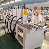 Machine à percer les charnières de porte de placard en bois, machine à percer les charnières verticales automatique