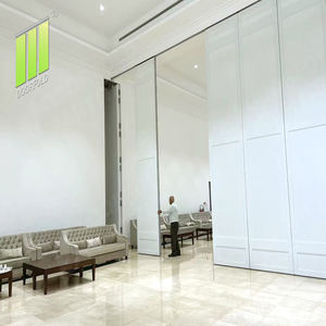 Cloison coulissante en bois insonorisée, moderne, réglable, flexible, suspendue, en aluminium - Product Image 4