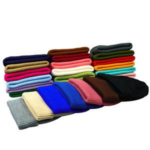 OEM Chất Lượng Cao 100% Acrylic Dệt Kim Hat Tùy Chỉnh Thêu 25 Màu Sắc Dot & Mô Hình Nhân Vật Mùa Đông Beanie Ấm Trống Beanies - Product Image 4