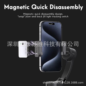 Estabilizador de mano para teléfono, Gimbal M3, seguimiento AI plegable de 3 ejes para teléfono móvil, Bluetooth V5.0, negro - Product Image 5