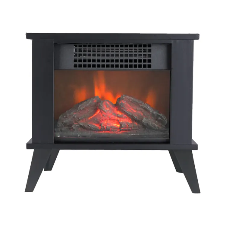 Chinese manufacturer 1000W electric freestanding lantern fireplace heater for sale