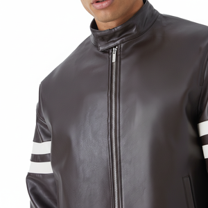 Chaqueta Universitaria Varsity Personalizable al por Mayor, Chaquetas de Béisbol para Hombre, Chaquetas y Abrigos para Hombre de Tallas Grandes - Product Image 1