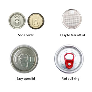 Tapa de hojalata de fácil apertura 502 para latas de conservas para mascotas con tapa de fácil apertura tapas de hojalata Eoe bonitas cubiertas de anillo de extracción de comida de China - Product Image 6