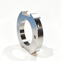 Anneau de positionnement CNC personnalisé en alliage d'aluminium 6061, utilisé pour les dispositifs d'assemblage automatique