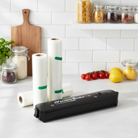 Idéal pour la cuisson sous vide : Sacs pré-découpés pour scelleuse sous vide, 6 rouleaux de sacs sous vide pour aliments, 7 couches, rouleaux de scellage sous vide co-extrudés