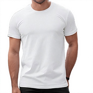 Camiseta de Manga Corta para Hombre, 100% Algodón, Cuello Redondo, Corte Regular, Ecológica, Transpirable, de Alta Calidad, Venta Caliente, MOQ Bajo - Product Image 4