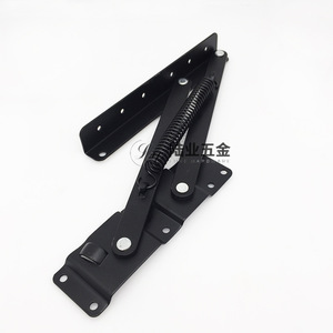 Mecanismo de elevación para mesa de centro Luye Hardware, resorte de gas, soporte plegable de hierro negro, herrajes para muebles - Product Image 3