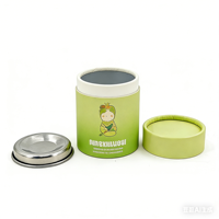 Tube Cylindrique en Papier Kraft 100% Recyclable Personnalisé pour Crème Contour des Yeux, Sérum Peptidique, Cosmétique Anti-Âge, Artisanat, OEM, Vente en Gros, Approvisionnement en Vrac