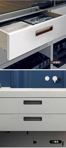 Poignée de tirage moderne en alliage d'aluminium pour meubles, idéale pour commodes, armoires de chambre et de cuisine, boutons de tiroir – Vente en gros usine à prix avantageux - Product Image 2