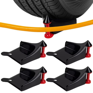 Outil de lavage de voiture anti-étranglement LM LM25363 - Cale de roue coulissante pour tuyau, évite les accidents de lavage/détailage - Product Image 4
