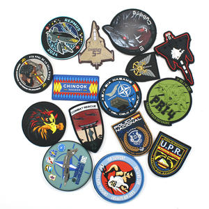 창조적 인 고무 패치 2D 3D 개인화 된 경찰 Nationale-FTSI 소프트 PVC 패치 라벨 배지 의류 야구 모자 - Product Image 5